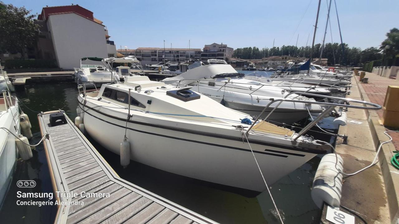 Nuit Insolite A Bord De L'Enata Un Voilier A Quai Sur La Marina De St Cyprien Saint-Cyprien  Zewnętrze zdjęcie