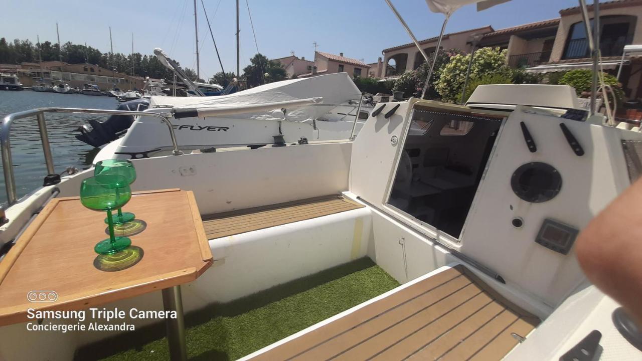 Nuit Insolite A Bord De L'Enata Un Voilier A Quai Sur La Marina De St Cyprien Saint-Cyprien  Zewnętrze zdjęcie