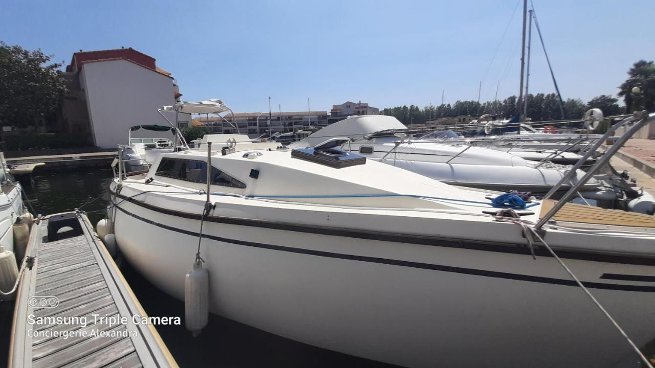 Nuit Insolite A Bord De L'Enata Un Voilier A Quai Sur La Marina De St Cyprien Saint-Cyprien  Zewnętrze zdjęcie
